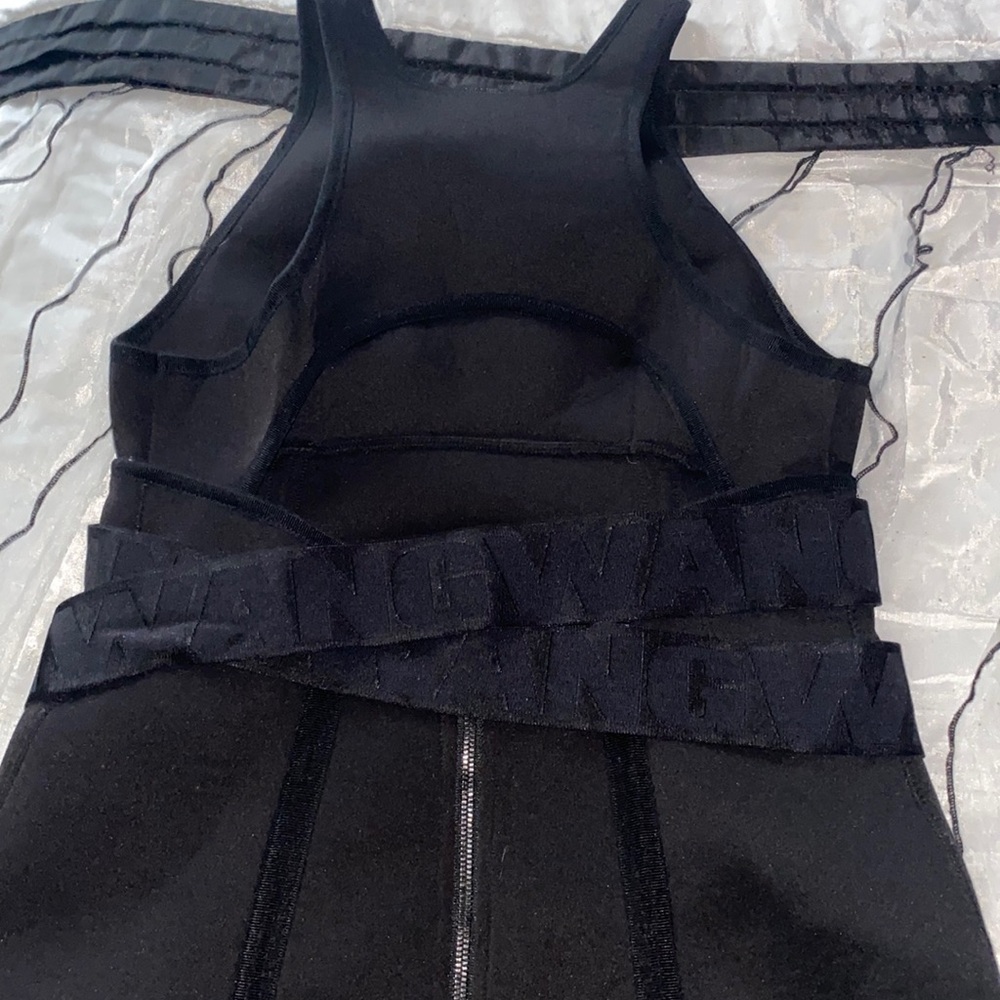 Alexander Wang blk dress with crisscross signature straps ! 🔥🔥🔥🔥
